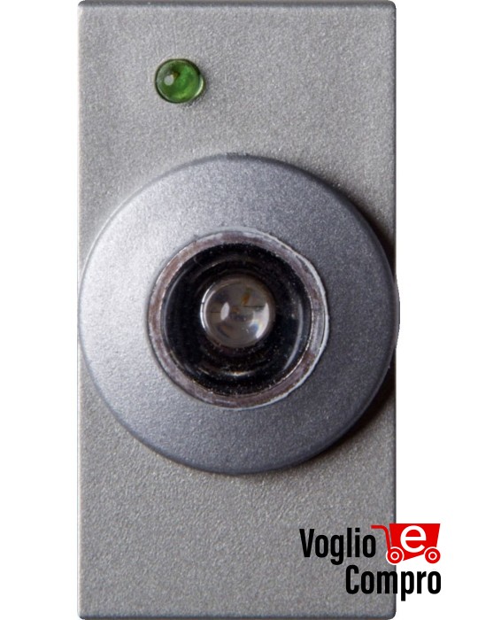 LAMPADA D'EMMERGENZA A LED FRUTTO DA INCASSO PER GEWISS CHORUS SILVER