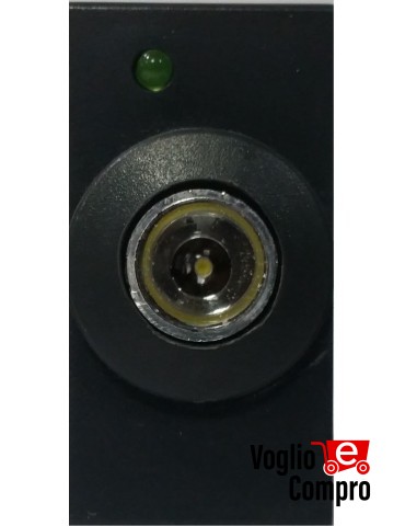 LAMPADA D'EMMERGENZA A LED FRUTTO DA INCASSO PER GEWISS SYSTEM NERO