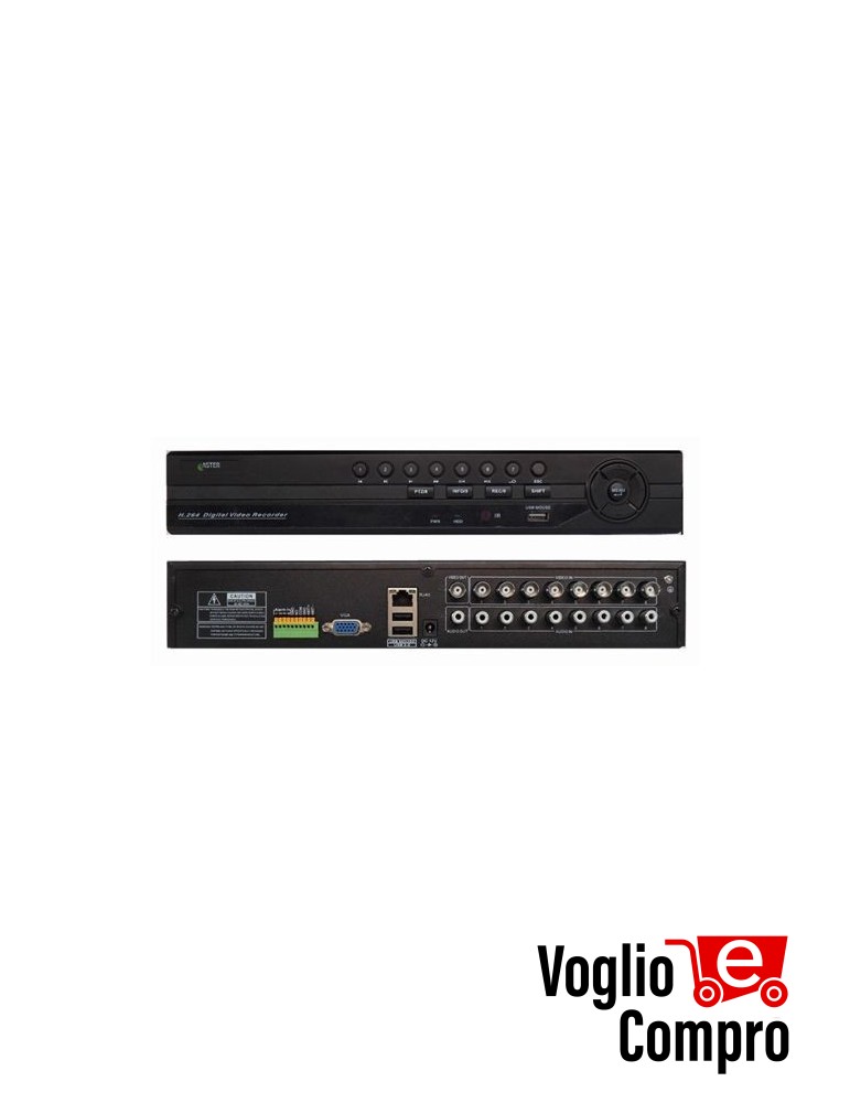 VIDEOREGISTRATORE 8CH H264 200 FPS SMARTPHONE TABLET ICLOUD