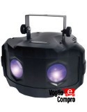 EFFETTO LUCE DISCOTECA 2 LENTI KAM DUOTRIX GLOW 3 CANALI DMX