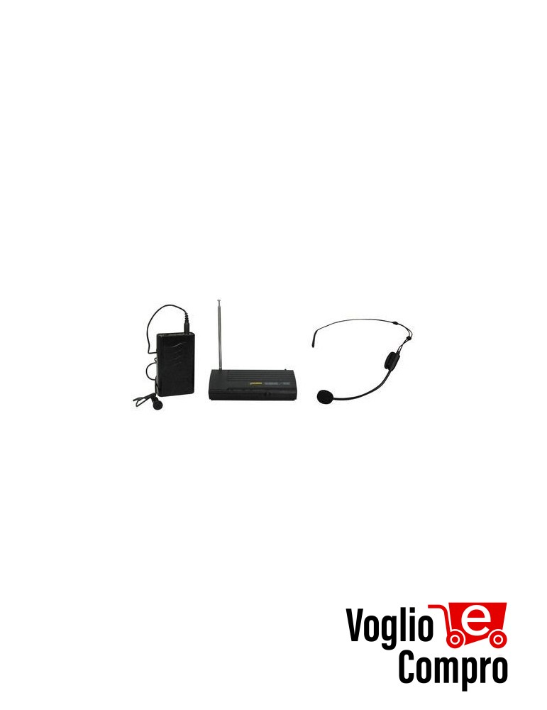 KIT RADIOMICROFONO AD ARCHETTO LAVALIER SG-886 L