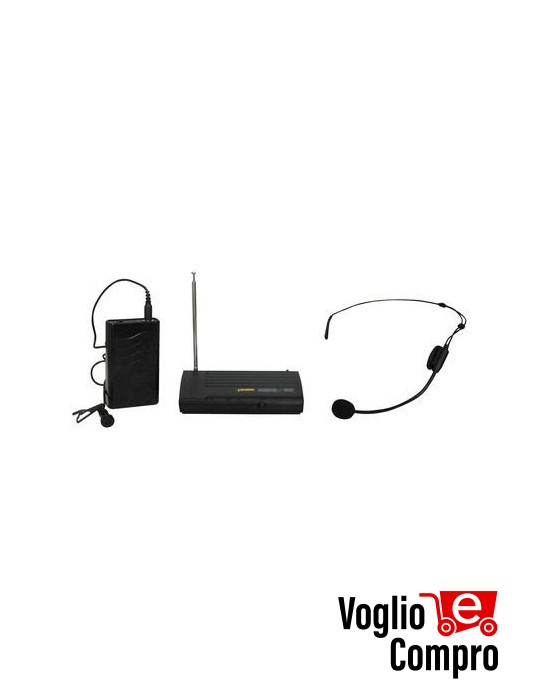 KIT RADIOMICROFONO AD ARCHETTO LAVALIER SG-886 L