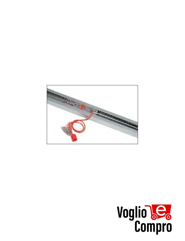 GUIDA CATENA PREMONTATA V2 162543 IN 3 SEGMENTI 3 Mt (3 X 1 Mt) PER MOTORE STERN