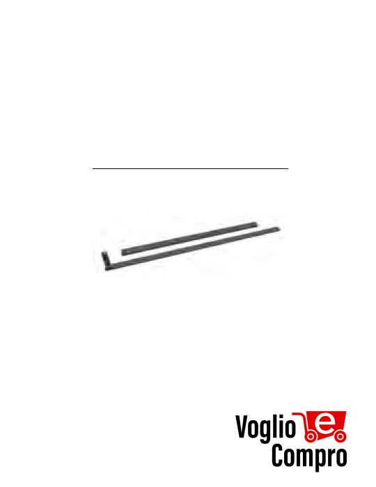 BRACCIO TELESCOPICO DRITTO CON TONDINO V2 162401  X MOTORI VEGA