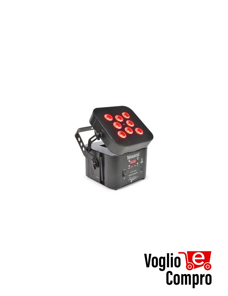 Luci Wi-Par 8X3W Led Batteria 2.4 G