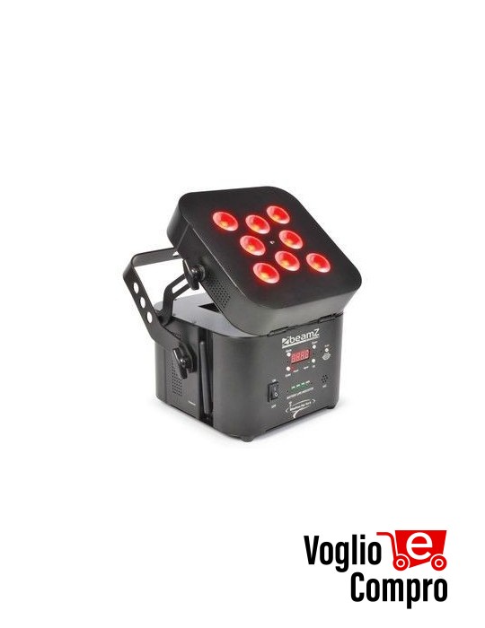 Luci Wi-Par 8X3W Led Batteria 2.4 G