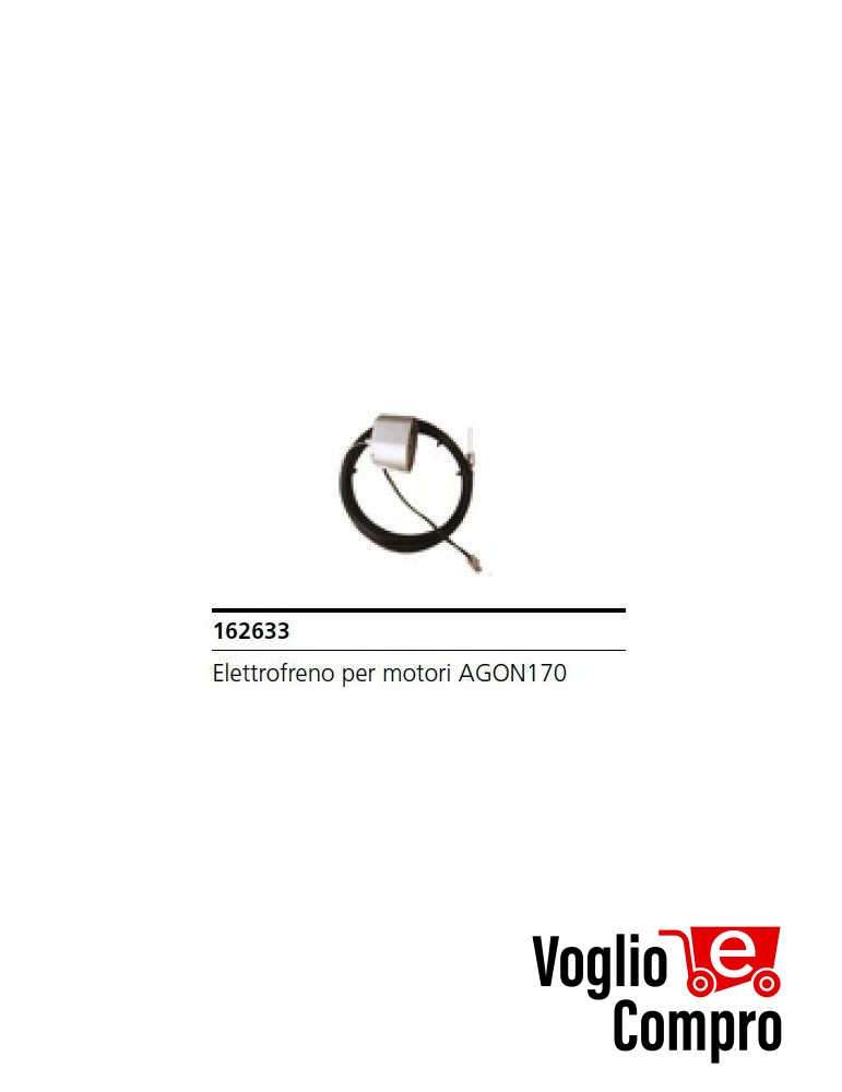 ELETTROFRENO V2 162633 PER ATTUATORE ELETTROMECCANICO AGON 170