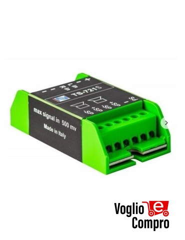 AMPLIFICATORE STEREO DA INCASSO 20+20W RTS TS 721 S