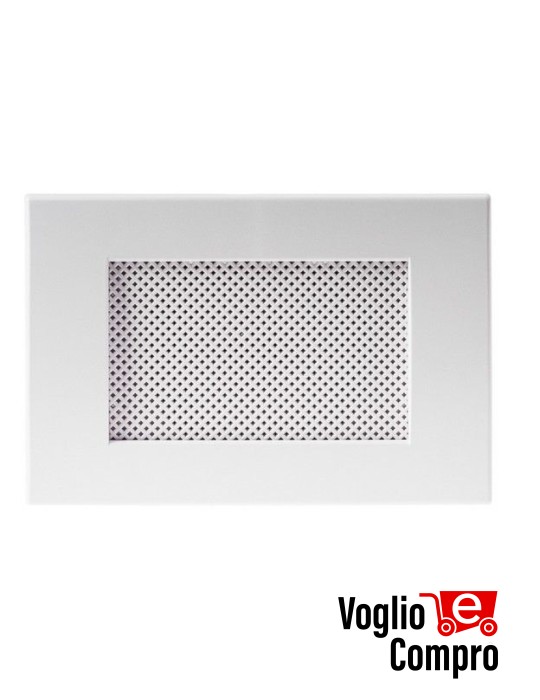 DIFFUSORE INCASSO RTS 23W 50 Ohm PER CENTRALI E AMPLIFICATORI TS COLORE BIANCO