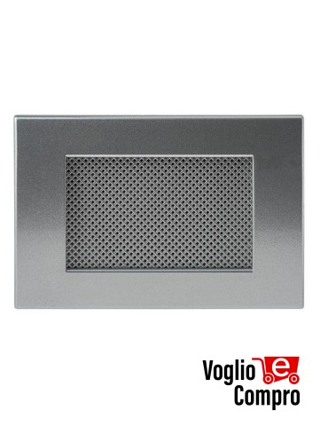 DIFFUSORE INCASSO RTS 23W 50 Ohm PER CENTRALI E AMPLIFICATORI TS COLORE SILVER