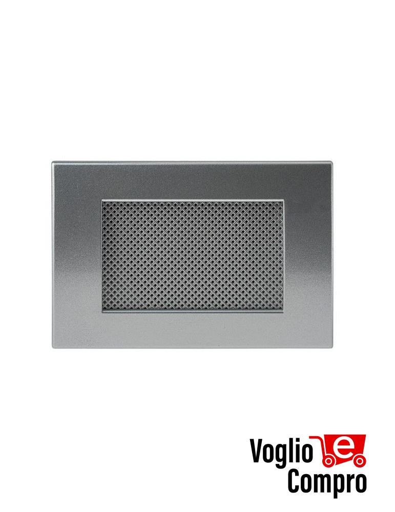 DIFFUSORE INCASSO RTS 23W 50 Ohm PER CENTRALI E AMPLIFICATORI TS COLORE SILVER