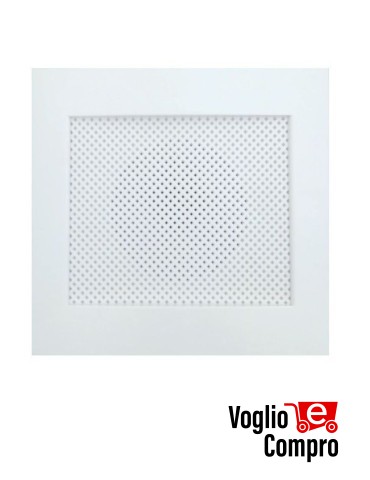 DIFFUSORE INCASSO RTS 23W 50 Ohm PER CENTRALI E AMPLIFICATORI TS COLORE BIANCO