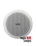 DIFFUSORE ROTONDO CONTROSOFFITTA RTS 12W 32 Ohm D. FORO 150mm COLORE BIANCO
