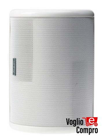 DIFFUSORE PARETE RTS 15W 16 Ohm HIBRYTECH DUAL COIL FULL RANGE COLORE BIANCO