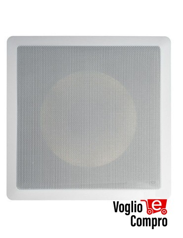 SUBWOOFER RTS TS 790 100 DA INCASSO 100W CON MASCHERINA BIANCA