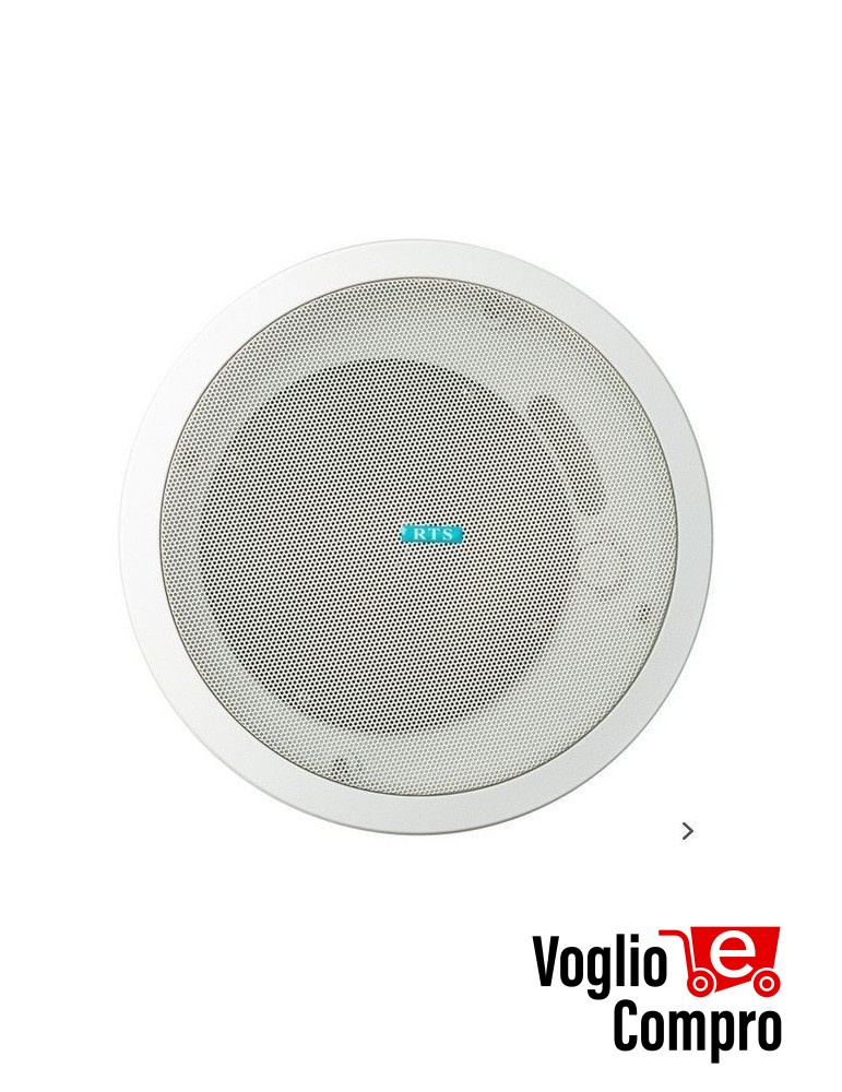 DIFFUSORE CONTROSOFFITTA A CASSA TS DR230 RTS 50Watt 2 VIE 100 Volt FORO 230mm