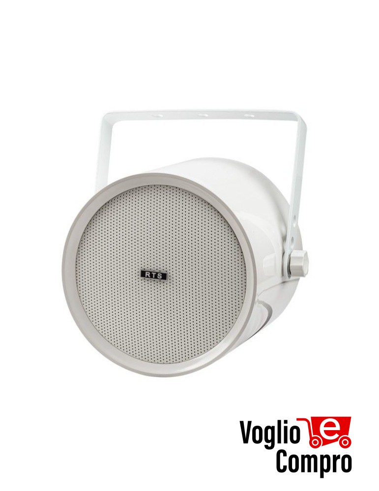 DIFFUSORE PROIETTORE RTS 20W IP 65 LARGA BANDA CON STAFFA CORPO ABS IN/OUTDOOR