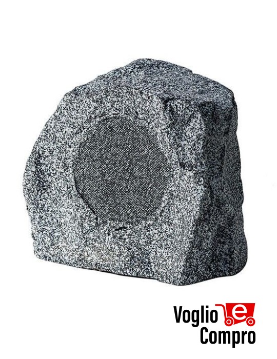 DIFFUSORE RTS SASSO ACUSTICO 50W 2 VIE 8 Ohm 70/100Volt IDEALE PER ESTERNO
