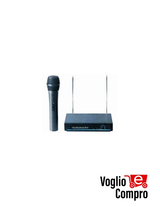 KIT RADIOMICROFONO RTS MICROFONO SENZA FILI A RADIO FREQUENZA