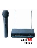KIT RADIOMICROFONO RTS MICROFONO SENZA FILI A RADIO FREQUENZA
