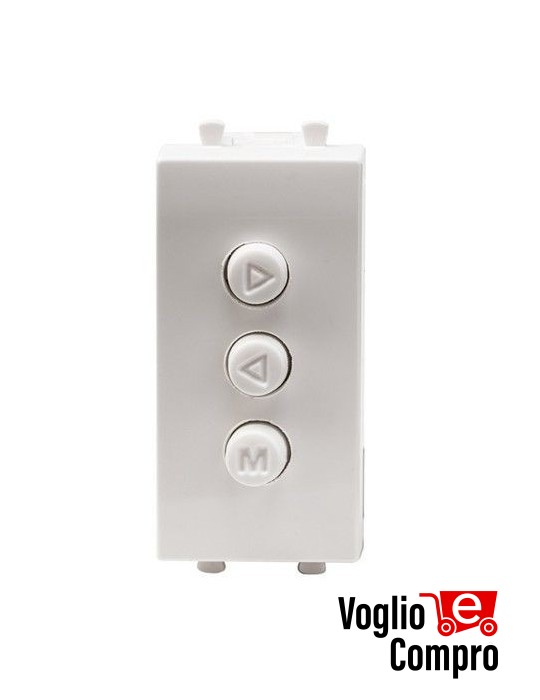 CAMBIOSTAZIONE PER CENTRALI AUDIO RTS MODULO INCASSO PER TUTTE LE SERIE CIVILI