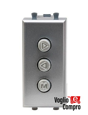 CAMBIOSTAZIONE PER CENTRALI AUDIO RTS MODULO INCASSO PER TUTTE LE SERIE CIVILI