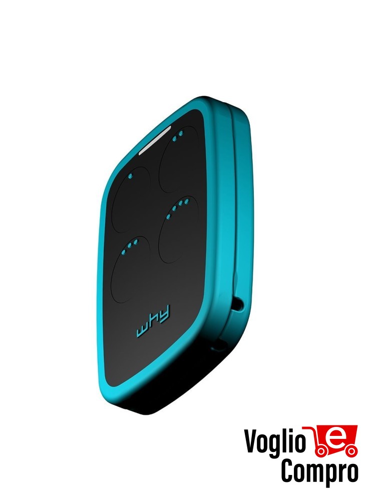 TELECOMANDO RADIOCOMANDO WHY EVO UNIVERSALE PER CANCELLO ROLLING CODE E FIX CODE