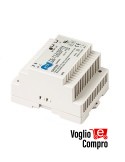 ALIMENTATORE AUDIO RTS DIN 12 VCC 5 AMPERE PER AMPLIFICATORI E CENTRALINE AUDIO
