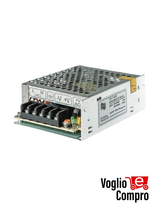 ALIMENTATORE RTS TS 716-6 AUDIO DEDICATO 16/20 VOLT 6 AMPERE