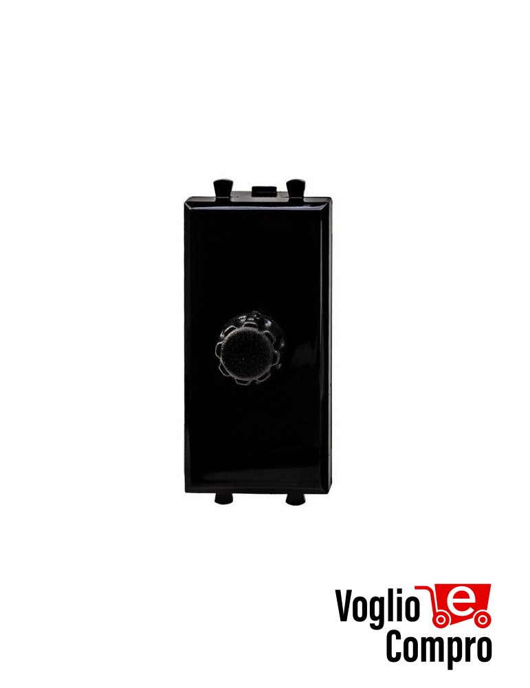 REGOLATORE VOLUME AMPLIFICATO MONO X CENTRALI RTS MODULO SCATOLA 503 NERO