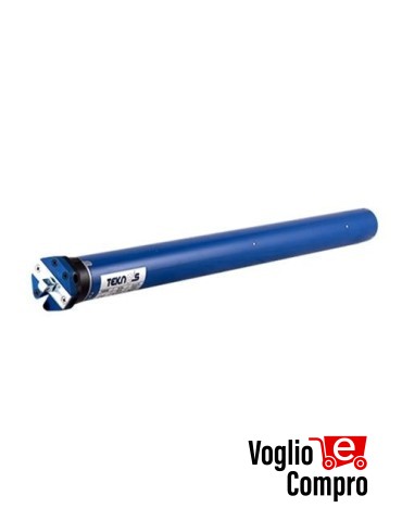 MOTORE TUBOLARE RADIO TEKNOS FINECORSA ELETTRONICO AUTO TENSIONAMENTO 95Kg 50Nm