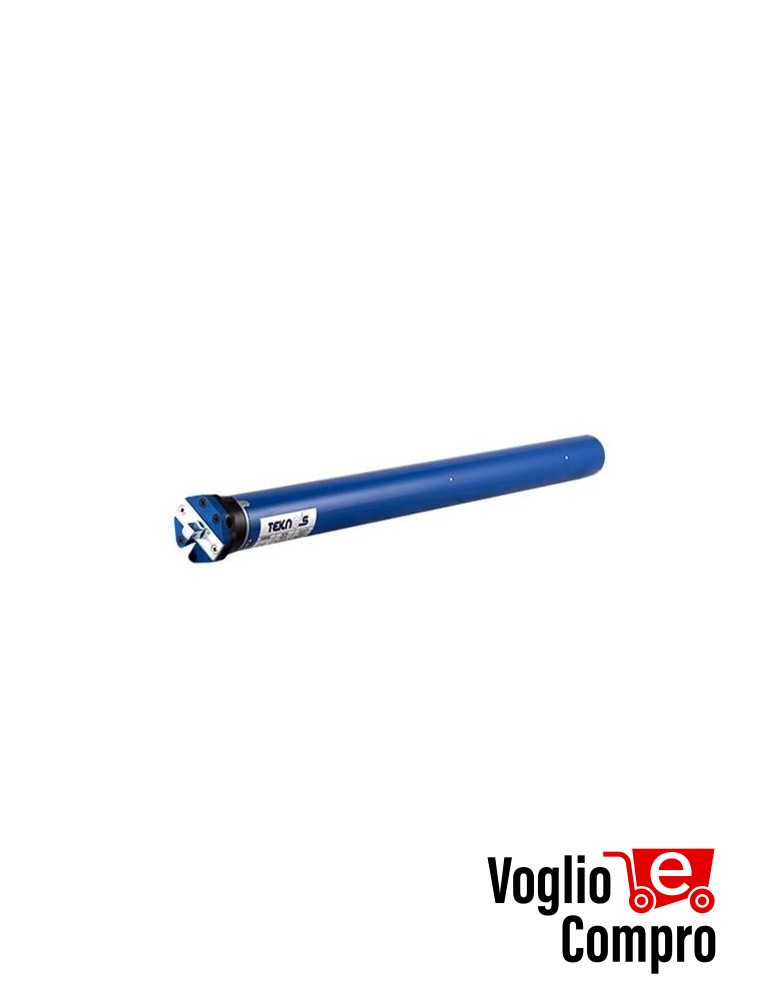 MOTORE TUBOLARE RADIO TEKNOS FINECORSA ELETTRONICO AUTO TENSIONAMENTO 95Kg 50Nm