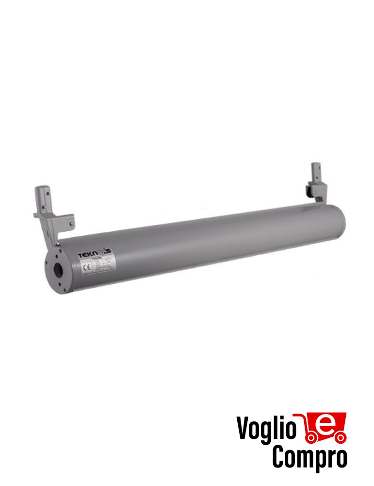 MOTORE TUBOLARE AVORIO TEKNOS T45CA CON CARTER PER TENDE A CAPOTTINA D 45 20Nm