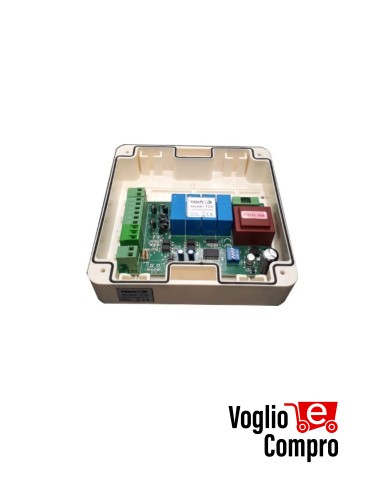 CENTRALE DI COMANDO A PULSANTE 230V TEKNOS TC5 PER AUTOMAZIONE 2 MOTORI SERRANDA