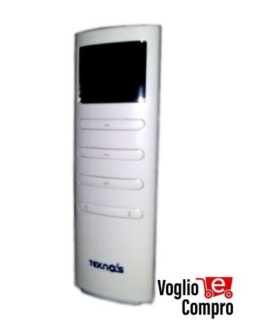 TELECOMANDO RADIOCOMANDO TEKNOS TELLY15 433,92Mhz PER TUTTI I RICEVITORI TEKNO'S