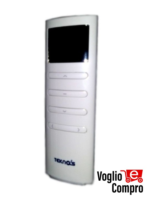 TELECOMANDO RADIOCOMANDO TEKNOS TELLY15 433,92Mhz PER TUTTI I RICEVITORI TEKNO'S