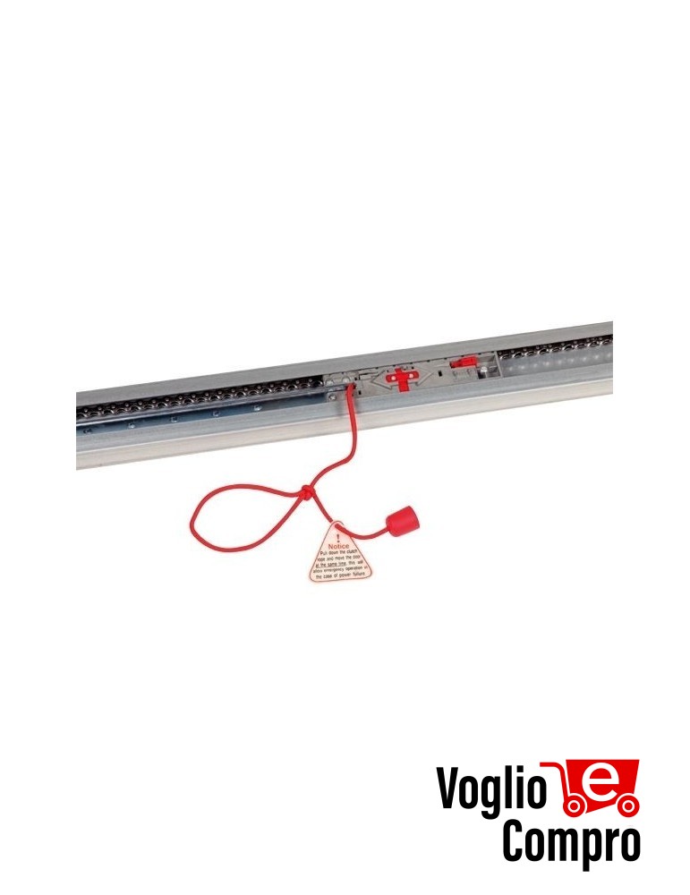 GUIDA CINGHIA PREMONTATA V2 162544 SEGMENTO UNICO 4 Mt PER MOTORE STERN