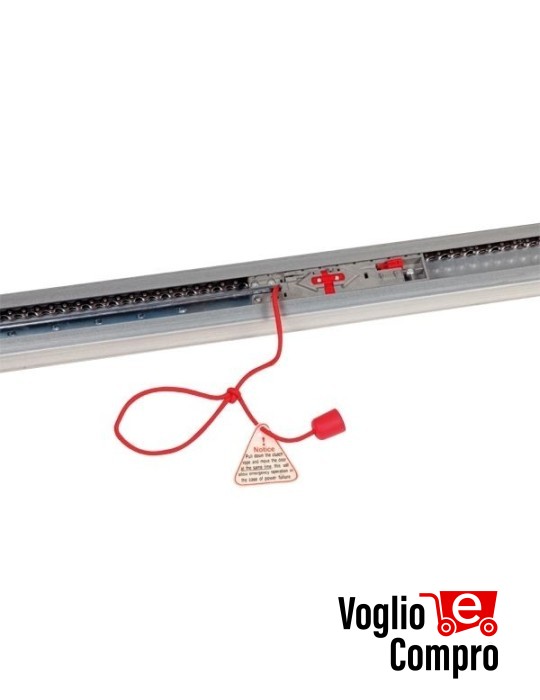 GUIDA CINGHIA PREMONTATA V2 162544 SEGMENTO UNICO 4 Mt PER MOTORE STERN