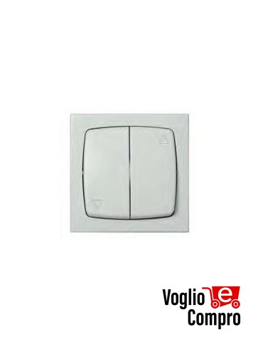 SCATOLA CON DOPPIO PULSANTE INVERTITORE CON RITORNO A MOLLA