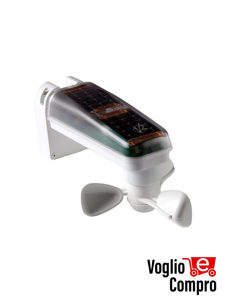 18A015 ANEMOMETRO V2 TYPHOON VIA RADIO SENSORE SOLE E TEMPERATURA AUTOMAZIONE TENDAGGI