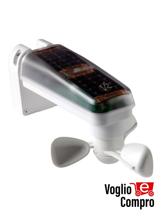 18A015 ANEMOMETRO V2 TYPHOON VIA RADIO SENSORE SOLE E TEMPERATURA AUTOMAZIONE TENDAGGI