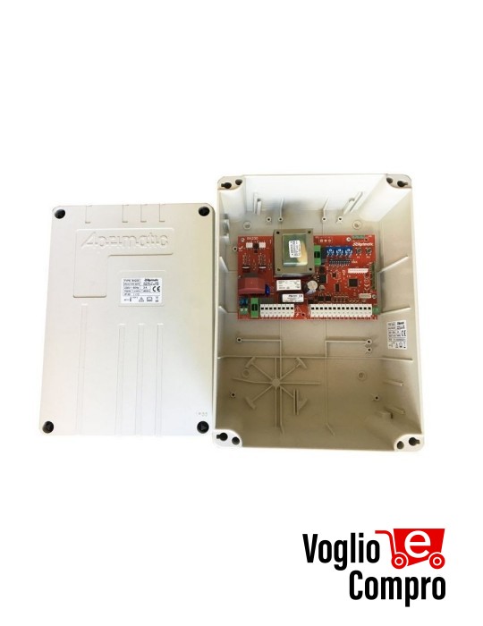 41628/001 CENTRALE ELETTRONICA DI COMANDO APRIMATIC BA 230 PER CANCELLO ANTA BATTENTE