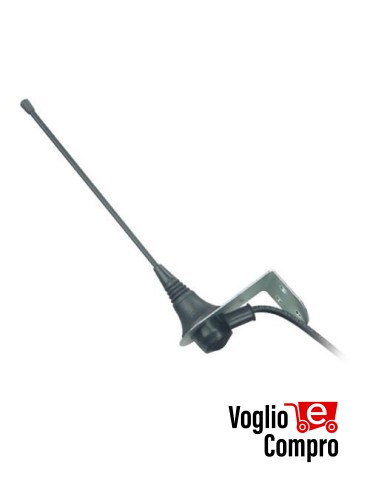 Antenna esterna rivestita per ricevitori con 2,5 m di cavo RG-58 V2 ANS433
