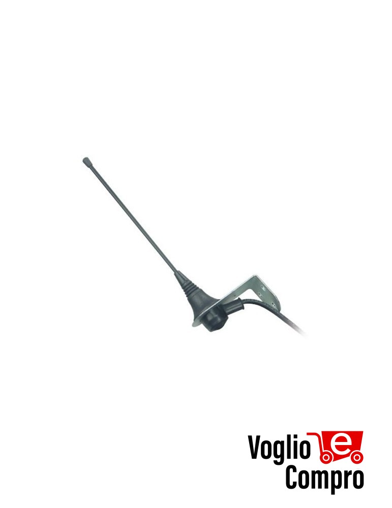 Antenna esterna rivestita per ricevitori con 2,5 m di cavo RG-58 V2 ANS433