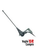 Antenna esterna rivestita per ricevitori con 2,5 m di cavo RG-58 V2 ANS433