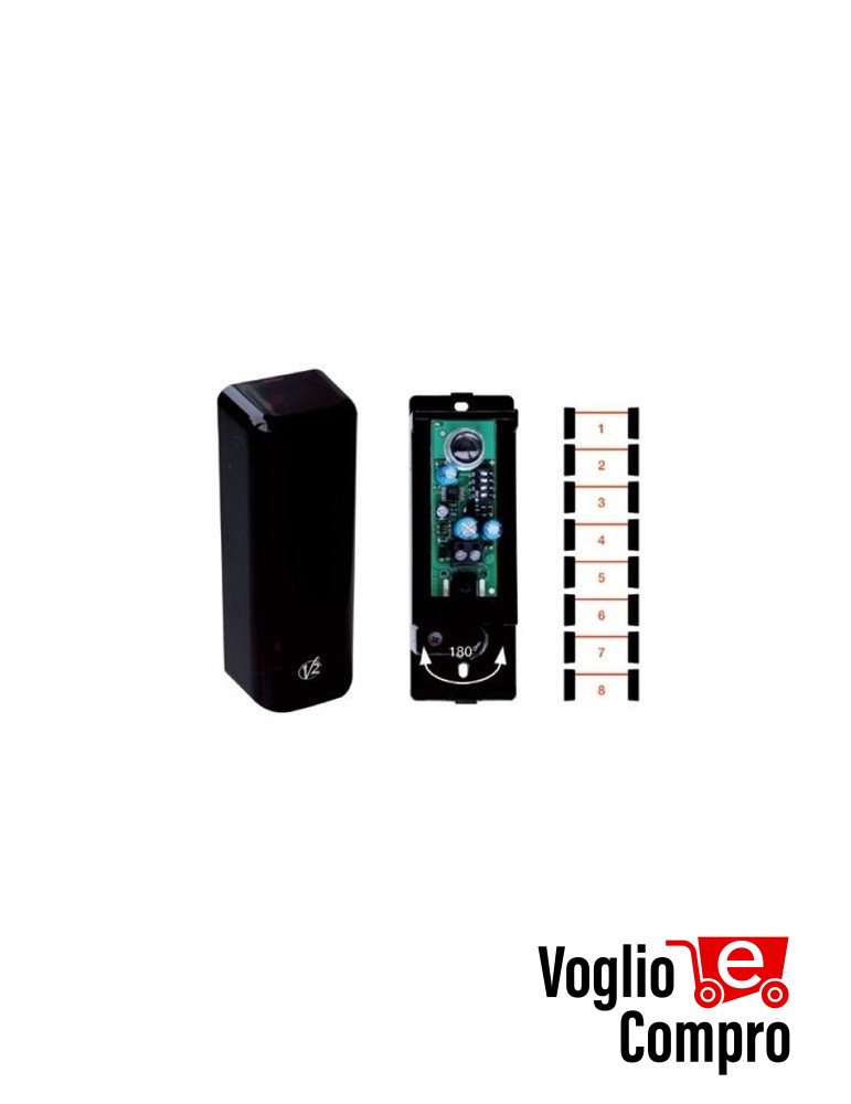 SENSIVA PLUS FOTOCELLULE DA PARETE ORIENTABILI 180 GRADI E SINCRONIZZATE