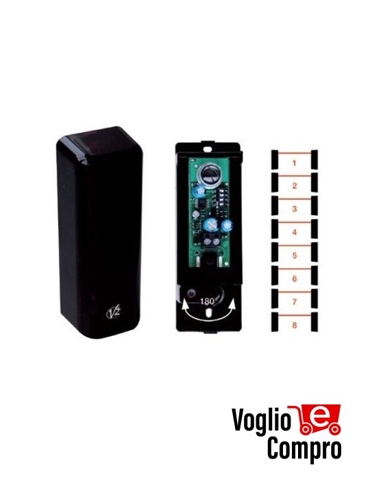 SENSIVA PLUS FOTOCELLULE DA PARETE ORIENTABILI 180 GRADI E SINCRONIZZATE