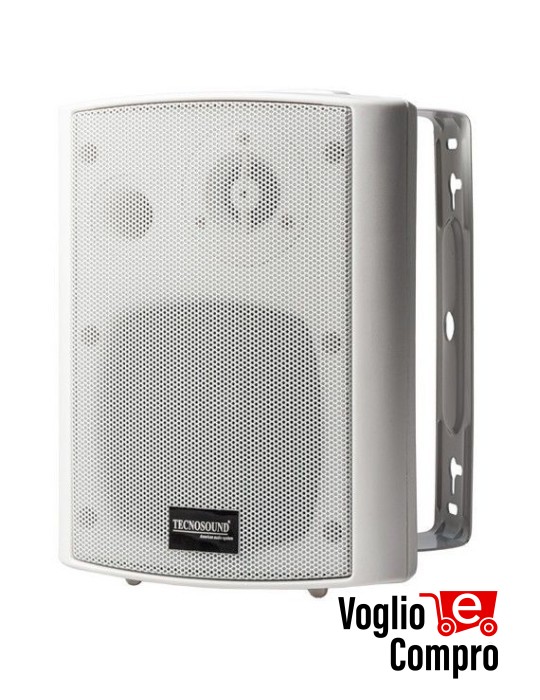 DIFFUSORE CASSA ACUSTICA DA PARETE RTS 30W 2 VIE 8 Ohm NORMATIVA EN54-24 EN60849