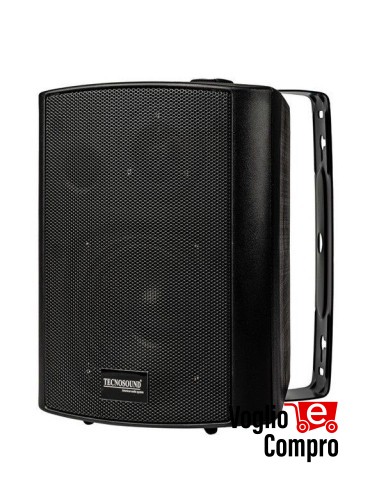 DIFFUSORE CASSA ACUSTICA DA PARETE RTS 30W 2 VIE 8 Ohm COMPLETO DI STAFFA IP 65