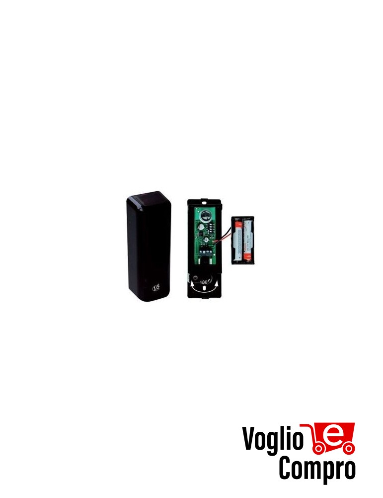 SENSIVA WL FOTOCELLULE DA PARETE ORIENTABILI 180 GR.TRASMETTITORE BATTERIA
